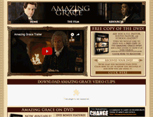 Tablet Screenshot of amazinggracemovie.com